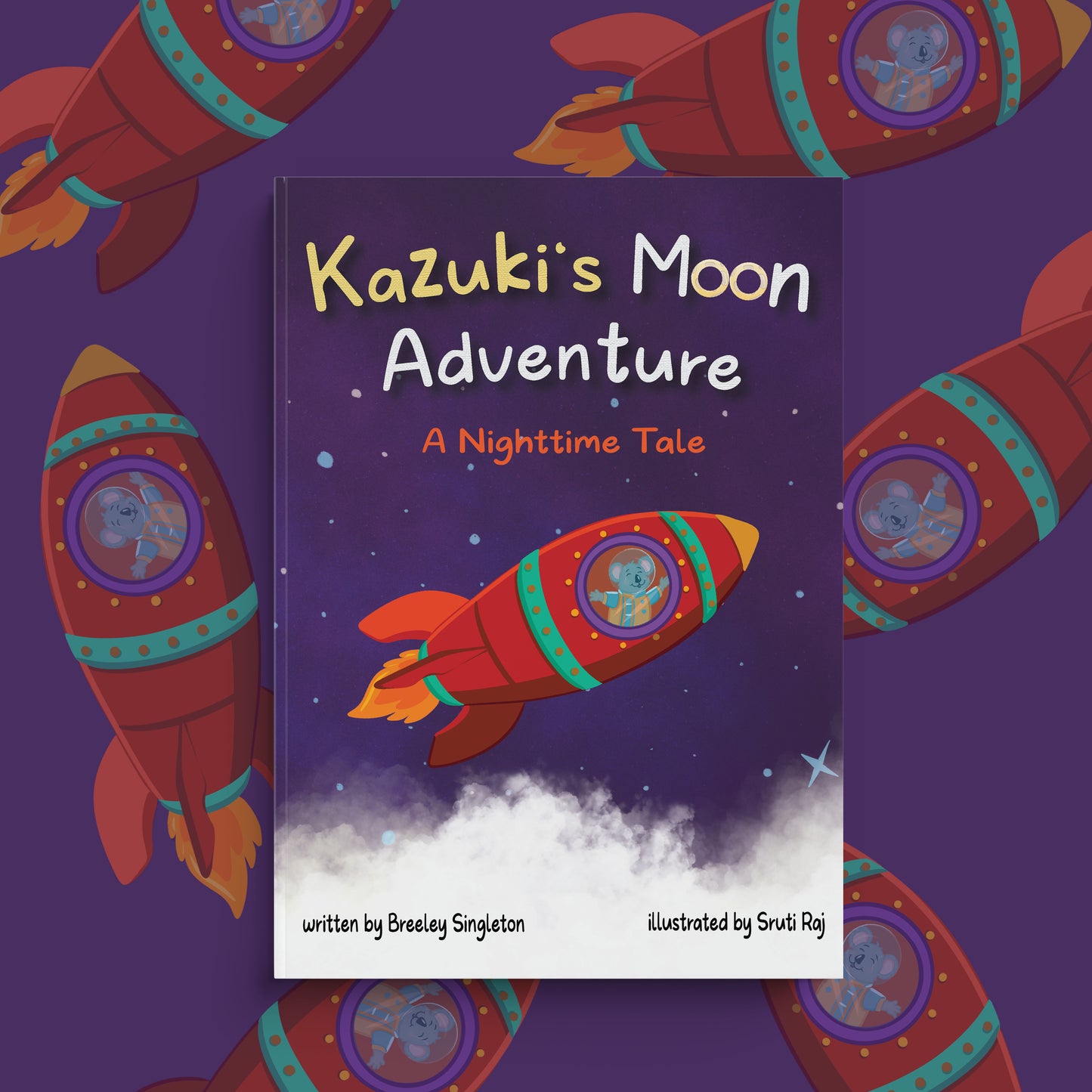 Kazuki's Moon Adventure: A Nighttime Tale