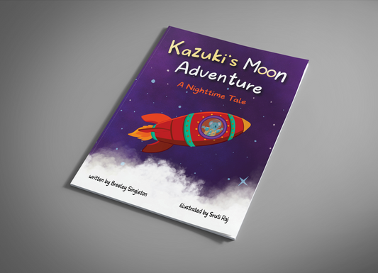 Kazuki's Moon Adventure: A Nighttime Tale